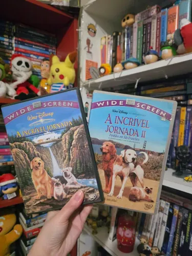 DVD A Incrível Jornada 1 e 2 Originais