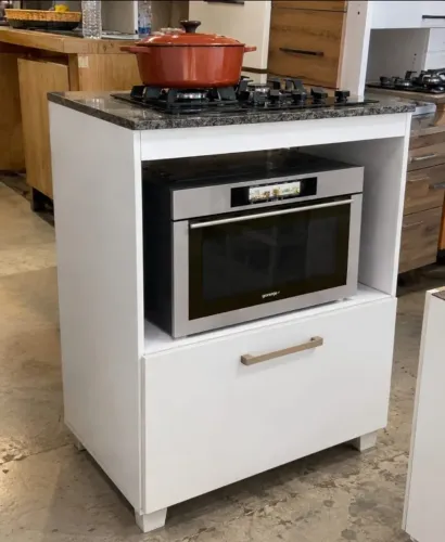 Balcão Para Cooktop Até 4 Bocas (Entrega Rápida Produto Novo)