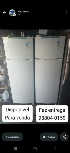 Geladeira consul de 350litros semi nova
