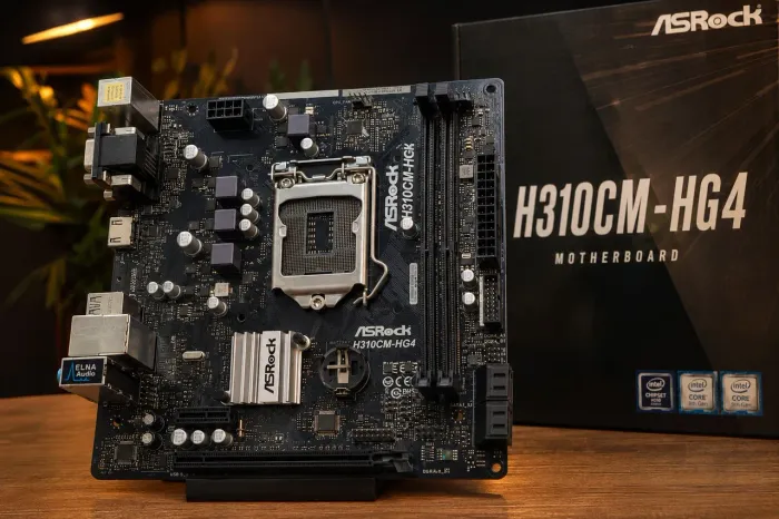 Placa Mãe ASRock H310CM-HG4 LGA 1151 DDR4 | 8ª e 9ª Geração COM DEFEITO