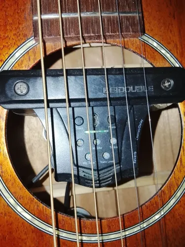 Vendo captador Double X2 trans acústico para violão .