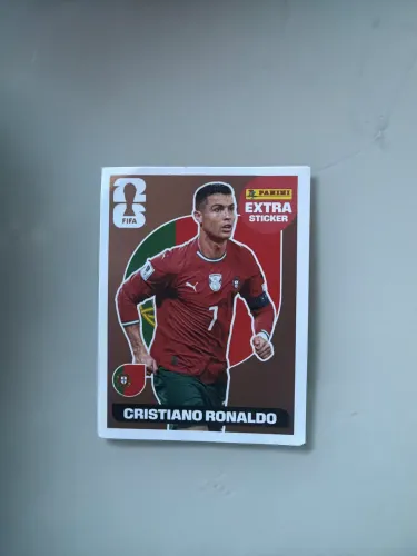 Figurinha bronze do Cristiano Ronaldo copa 2026
