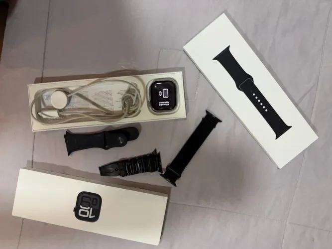 Apple Watch Series 10 46mm Jet Black Al Black