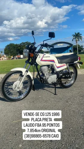 Raridade cg 125 1986