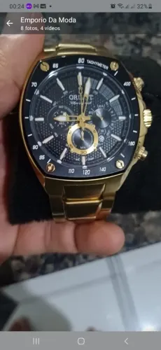 Relógio Orient dourado