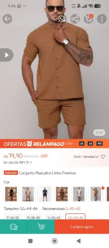 Conjunto masculino