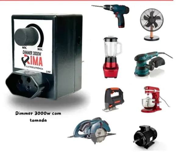 Dimmer rotativo 300w