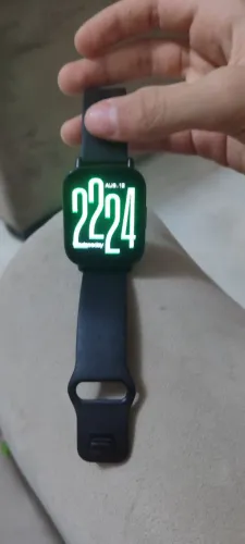 Redmim watch 5 active estado ótimo mas a bateria tá mais o menos não tá viciada eu acho