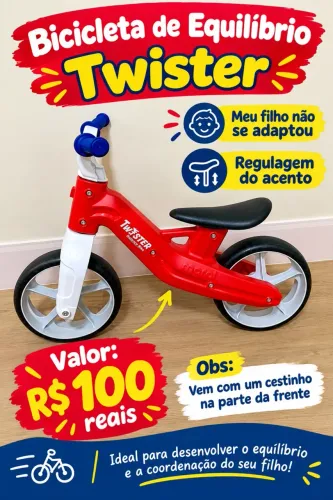 Bicicleta Equilíbrio
