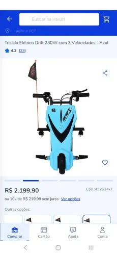 Triciclo drift