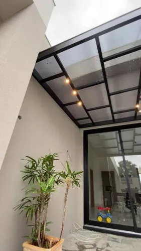Pergolado alumínio policarbonato