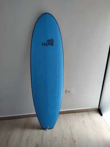 Prancha de surf Soft HERO 6'0 Frisbee - tropical Brasil