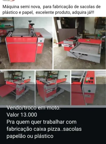 Vendo máquina pra montar seu negócio