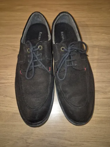 Sapato mocassim Richards preto tamanho 41Br