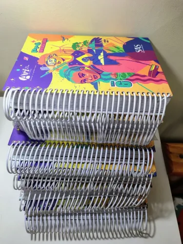 Apostilas Originais do Cursinho do Ari de Sá edição de 2024 Semi Novas