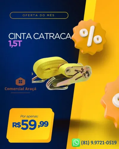 Catraca 1,5 tonelada fertak