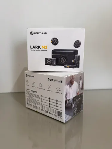 Microfone Hollyland Lark M2 - Combo
