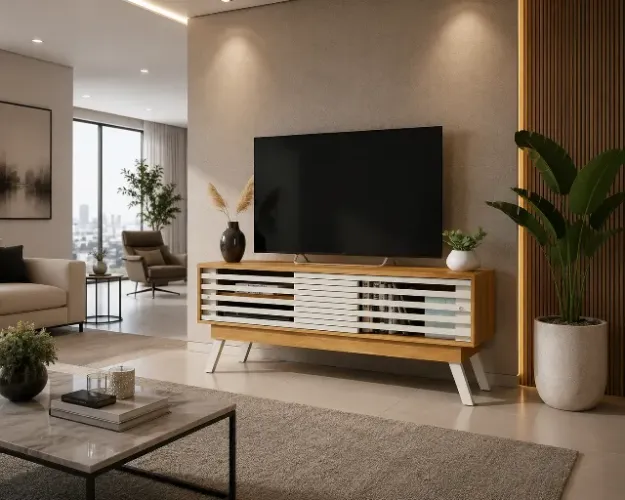 RACK Elegante para TV ate 65 Pol. PROMOÇÃO