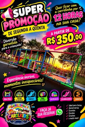 Carretinha Carol Kids 
