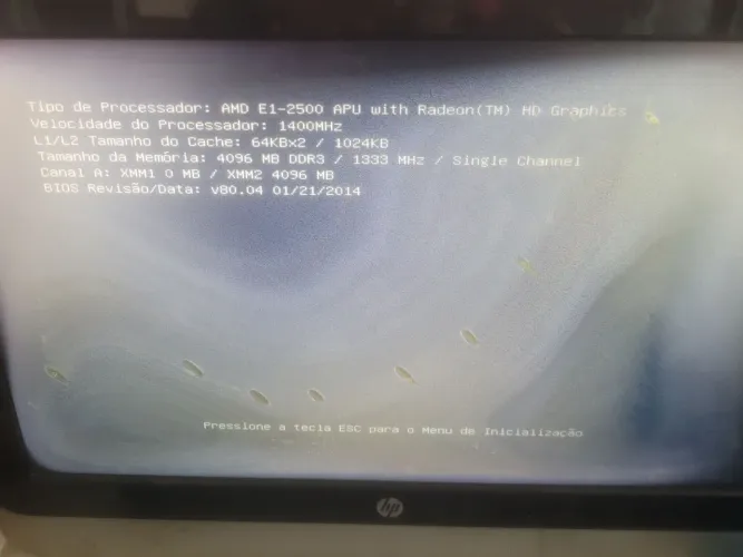 PC HP All in One Completo com SSD Funcionando Perfeito