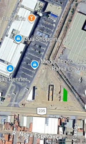 VENDO - TERRENO COMERCIAL - 402m2 - PRÓXIMO JUÁ GARDEN SHOPPING