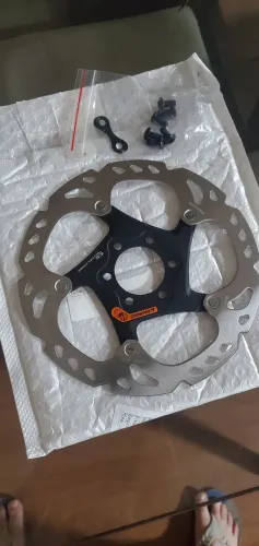 Disco de freio Shimano XT RT86 Icetech 160mm novo
