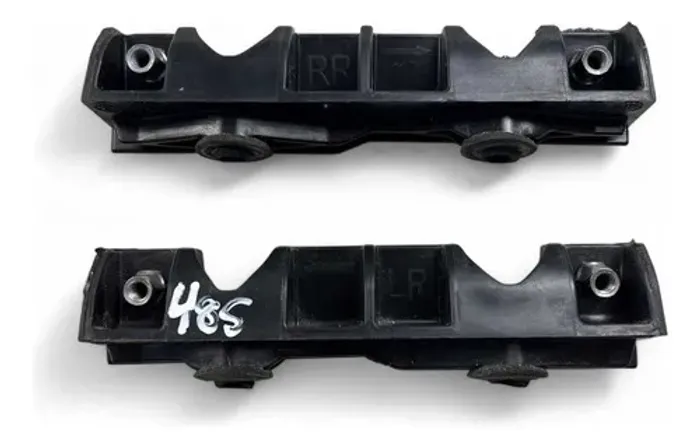 Par Suporte Rack Teto Traseiro Nissan Kicks 1.6 2020 2024 Preto