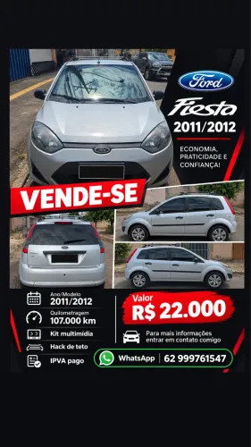 Ford Fiesta 1.0 8V Flex/class 1.0 8V Flex 5P 2012