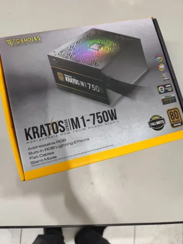 Fonte Gamer 750w 80 plus 