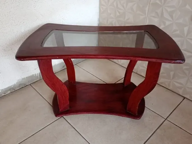 Mesa de Centro para Sala Madeira Angelim