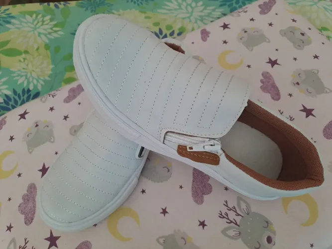 Tênis Slip On Com Zíper Unissex