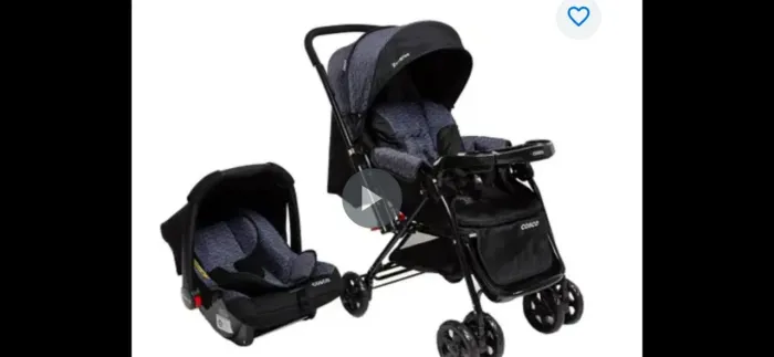 Carrinho de bebê da cosco com bebê conforto/ entrega grátis em João Pessoa