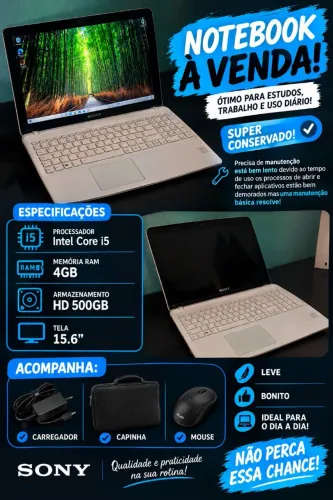 Notebook Sony VAIO