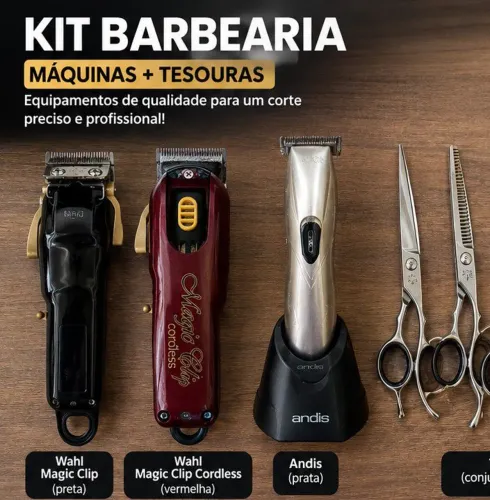 KIT PARA BARBEIRO