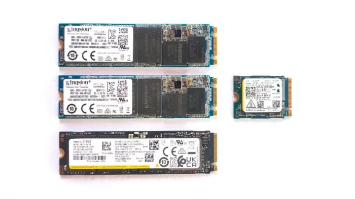 SSD's NVME 512GB - Saudáveis - Tamanho 2230 e 2280 - Valor Unitário