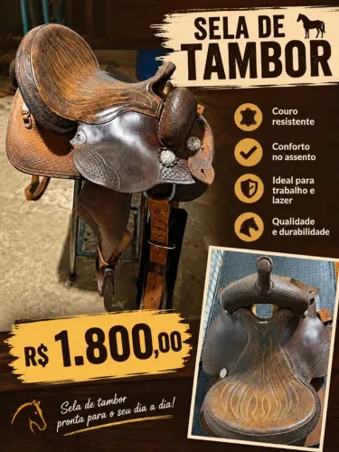 Sela de tambor