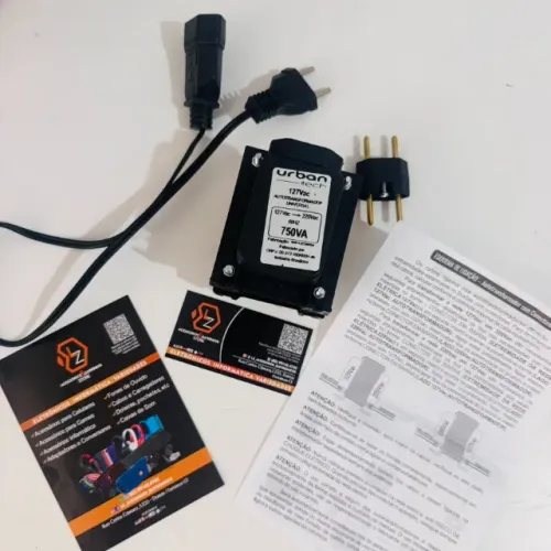 Auto Transformador Conversor 750 VA Bivolt - 220 para 100 e 110 para 220V