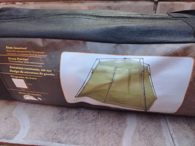 TENDA MOSQUITEIRO MONTAGEM RÁPIDA