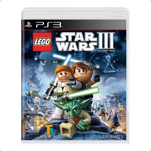 Jogo Lego Star Wars III The Clone Wars - PS3 Playstation 3<br>