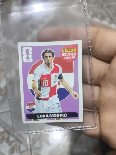 Figurinha EXTRA STICKER LEGEND Luka Modric BORDO