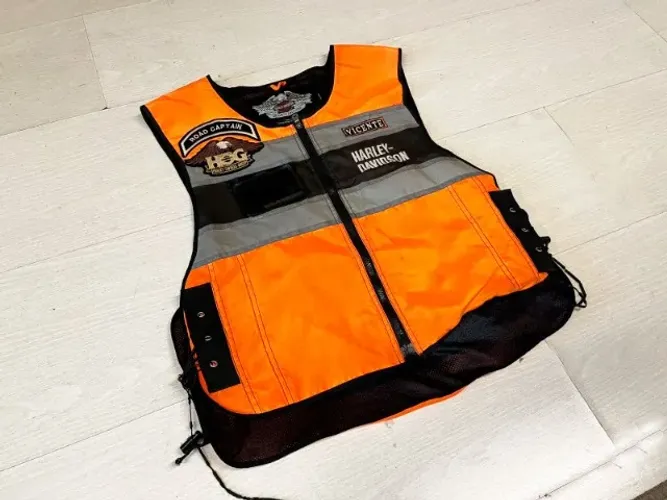 Colete original Harley Davidson Road Captain - Estado: Usado - Tamanho: M/L