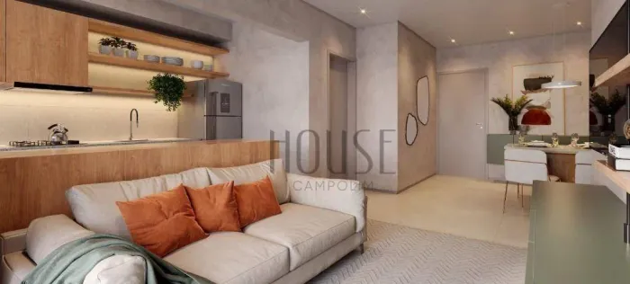 Apartamento com 2 dormitórios à venda, 76 m² por R$ 845.000,00 - Condomínio Edifício Fascí