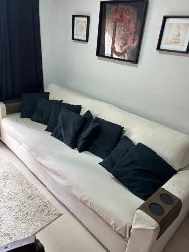 Sofá 4 lugares Grandes com almofadas Decorativas