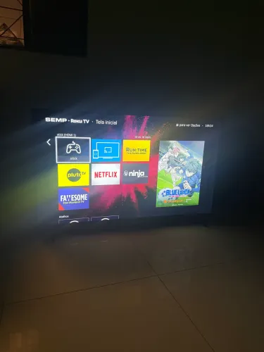 TV Smart SEMP Roku TV 50 Polegadas - Completa!
