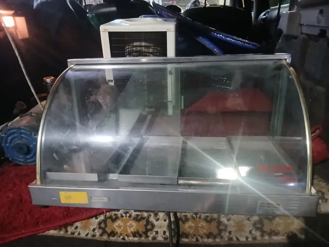 Estufa Para Salgados Elétrica 68cm Com 4 Bandejas