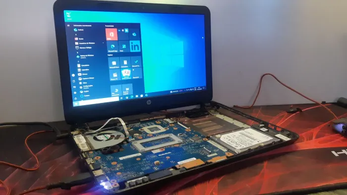 Placa mãe notebook hp 240 g3 Intel core i5 completa