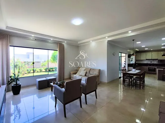 Casa em Condomínio para Venda em Londrina, Recanto do Salto, 4 dormitórios, 3 suítes, 5 ba