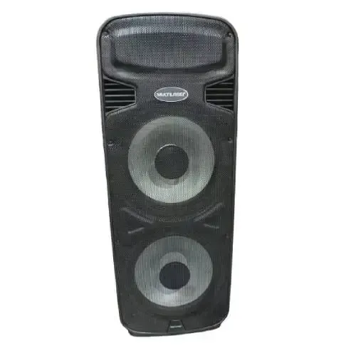 Caixa de Som Torre Double 15 Pol. 3500W BT/AUX/SD/FM - Multilaser SP344 SEMINOVA