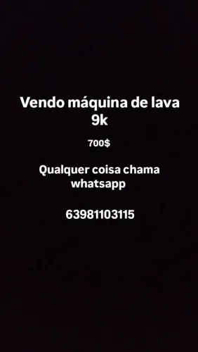 Máquina de lava 9k