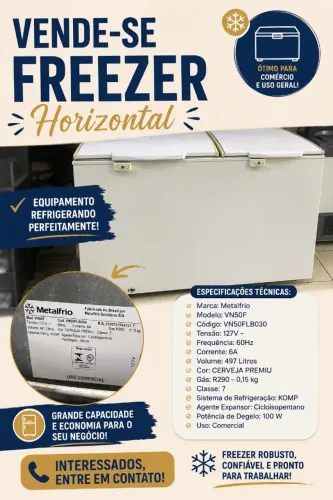 Vende-se Freezer